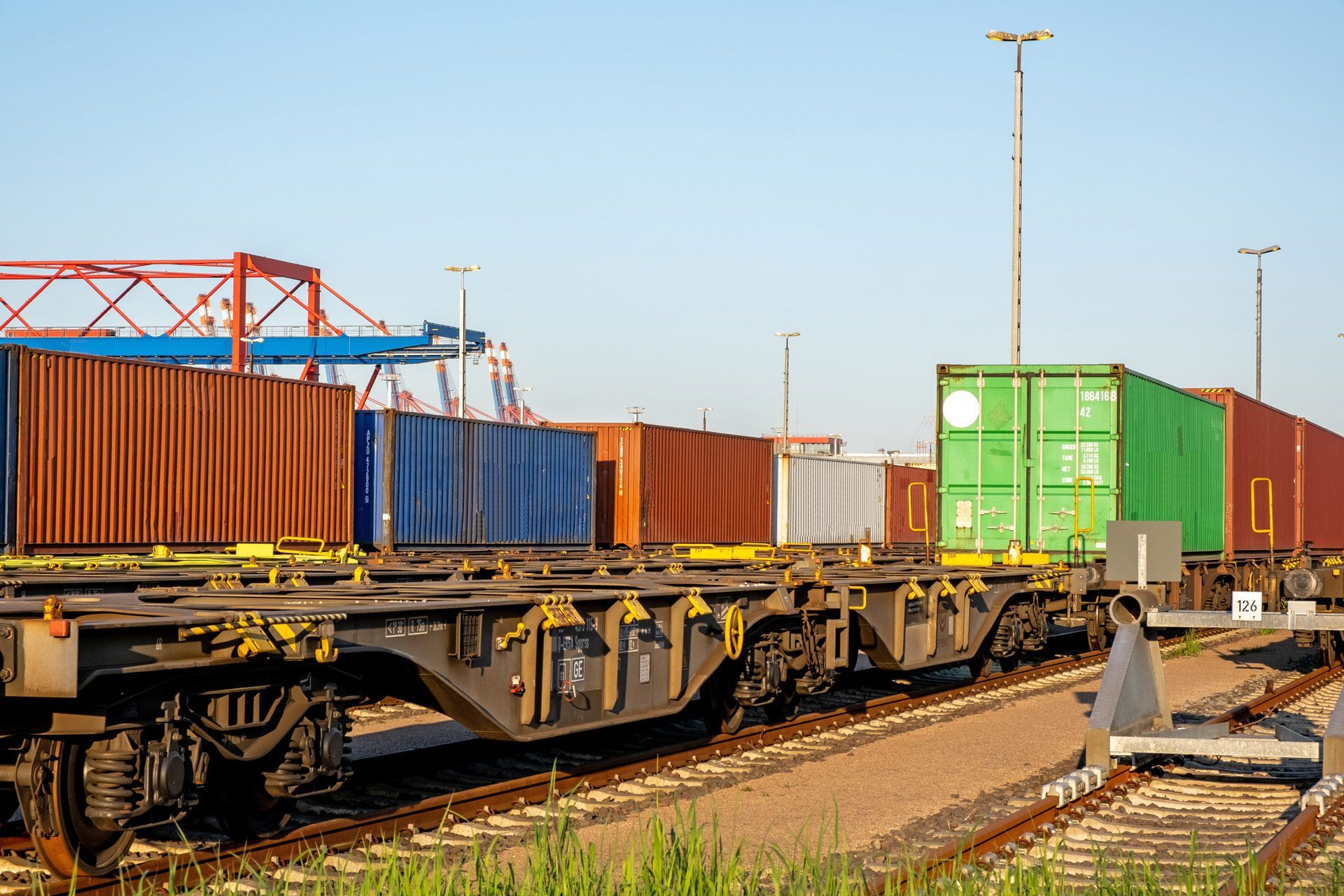 Holding Track for Container Railway Cars | Australia | Vss - Vibration Systems & Solutions (Australia)