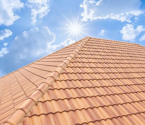 Roof Tiles And Sky Sunlight — Navarre, FL — Janey Walters Roofing