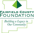 Logo for Fairfield County Foundation: green and white. Text says 