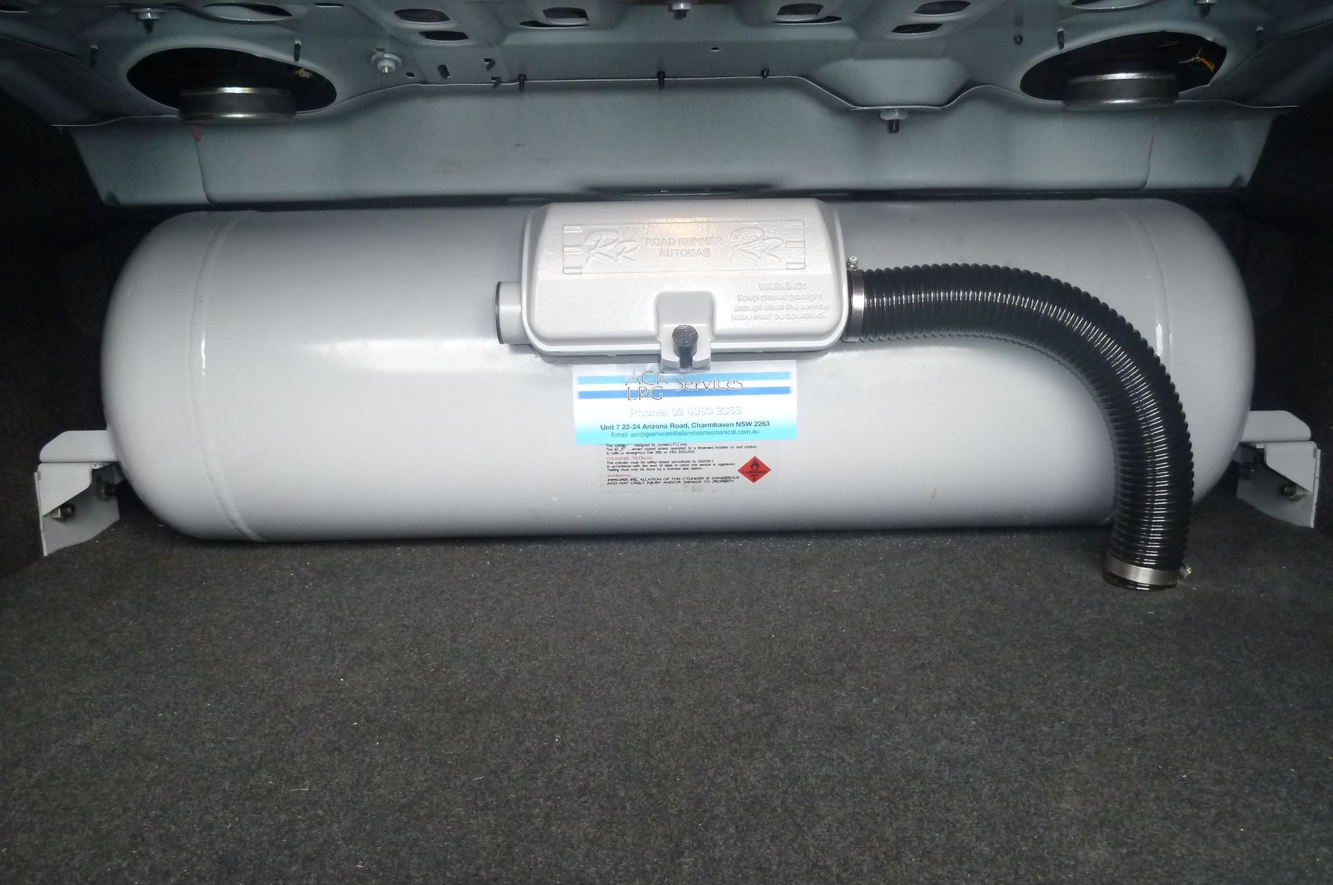 A Gas Cylinder with A Pressure Gauge Attached to It — Allan Ross Mechanical Repairs in Charmhaven, NSW