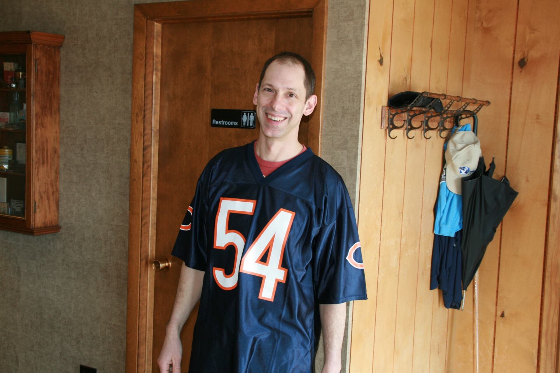 Man Wearing A Blue Jersey — Beloit, WI — Family Dentistry of Beloit