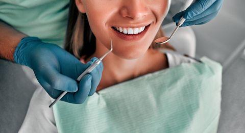 Tooth Examination In Dental Clinic — Beloit, WI — Family Dentistry of Beloit