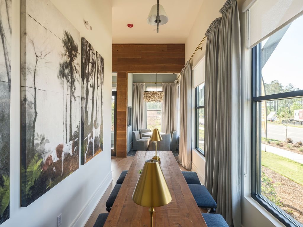 Seating area at Preserve at Heartwood in Richmond Hill, GA.