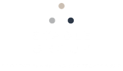 Logo for Stable Group: Project Planning Professionals, featuring three small circles above the company name text.