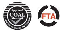 Approved coal merchants and a member of the FTA Approved coal merchant and FTA logo