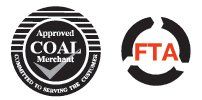 Approved coal merchant and FTA logo