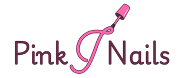 Pink J Nails logo