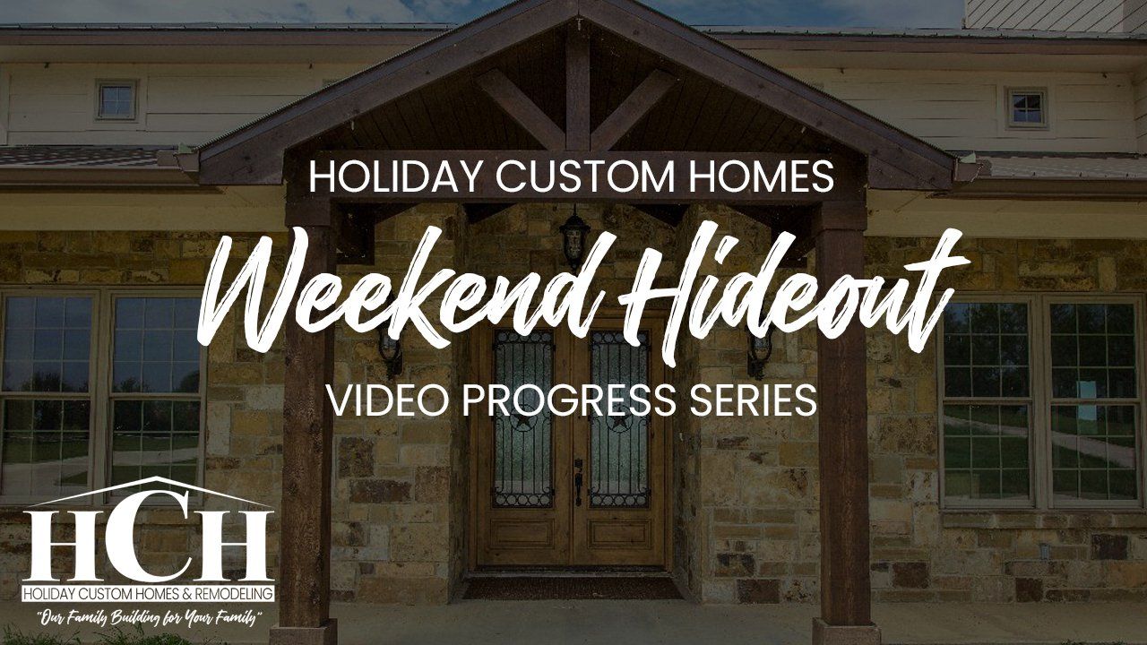 Custom Barndominium Progress Video - Weekend Hideout - Holiday Custom Homes & Remodeling - Cleburne