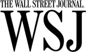 The Wall Street Journal logo in black serif text on a white background