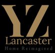 a logo for yz lancaster home reimagined