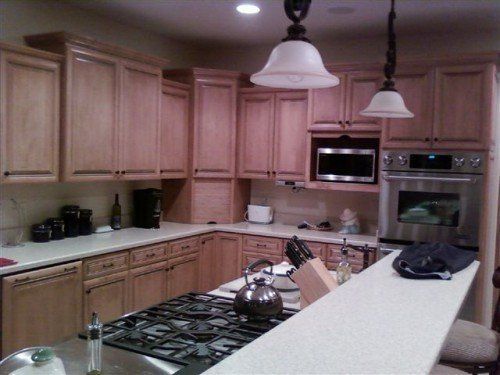 Kitchen Countertop And Cabinets — Medford, OR — Gary Smith Custom Cabinet Shop