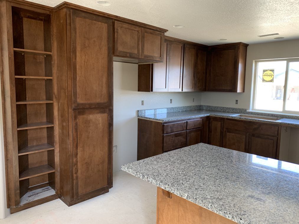 Kitchen With Old Cabinets — Medford, OR — Gary Smith Custom Cabinet Shop