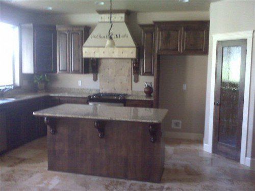 Kitchen With Exhaust Fan — Medford, OR — Gary Smith Custom Cabinet Shop