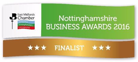 Notthinghamshire business awards 2016 logo