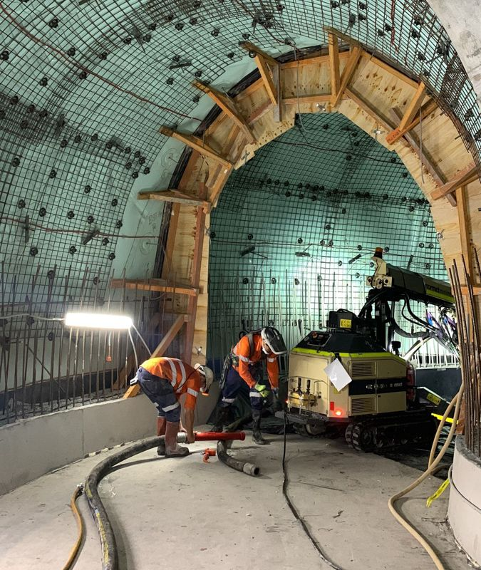 Concrete & Shotcrete pumping