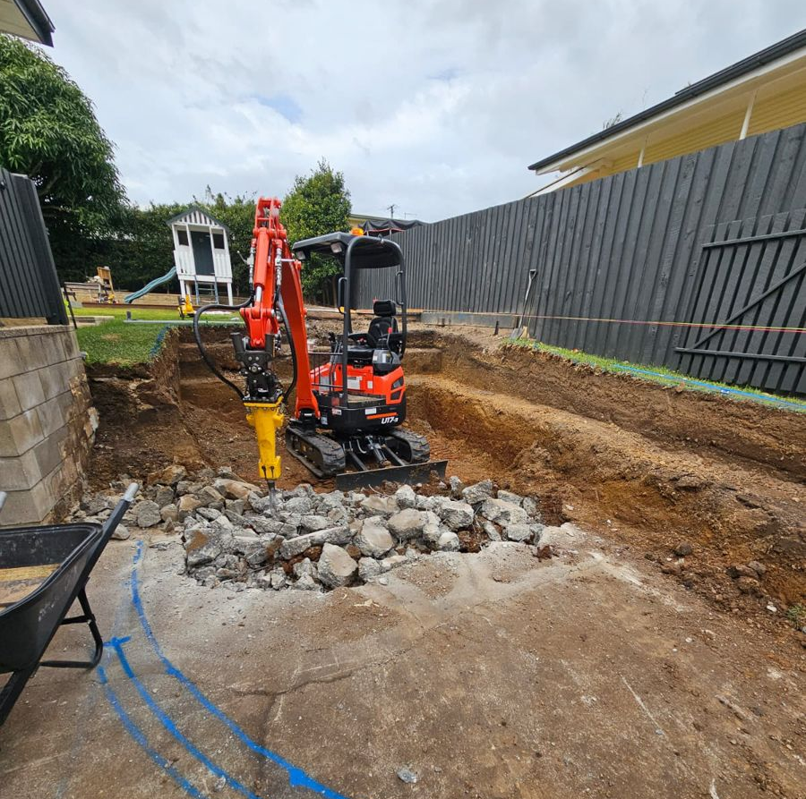 Demolition and excavation