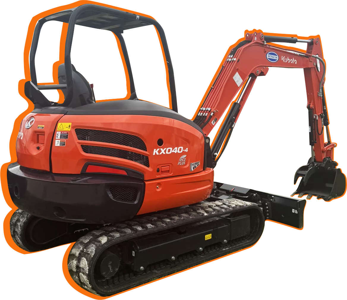 KX-040-4 Compact Excavator