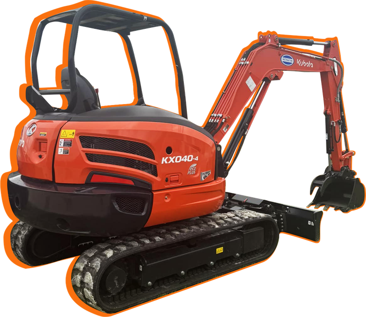 KX-040-4 Compact Excavator