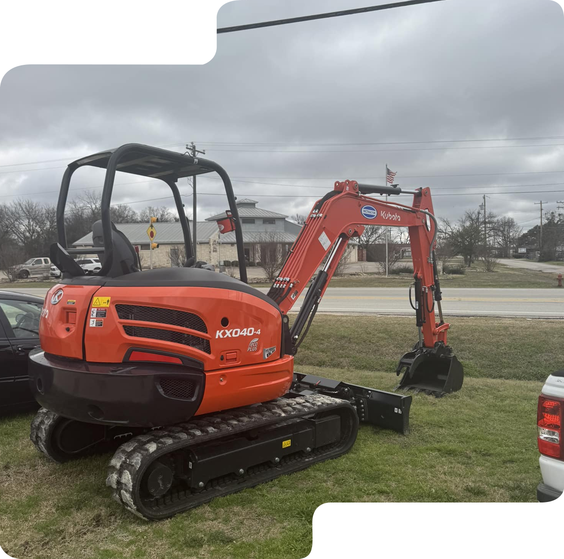 KX-040-4 Compact Excavator