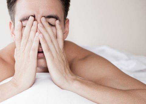 Male with Lack of Sleep — Fredericksburg, VA — Central Virginia Sleep Center