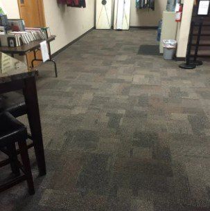 Gray Carpet Inside House — Peru, IN — Peru Vacuum, Carpet & Flooring