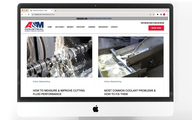 A&M Industrial Blog Content Listing