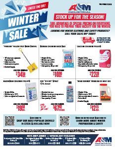 Winter Facility Supplies Sale