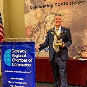 A&M Industrial receives COVID Heroes award