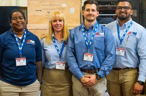 A&M Industrial staff working as a team, highlighting positive work culture and employee collaboration