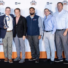 A&M Industrial receives the 2025 AD Giving Back Award