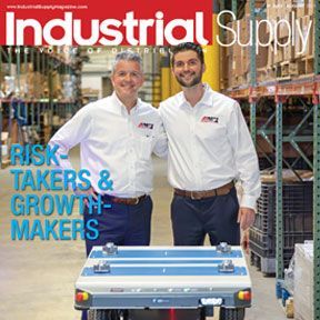 A&M on the cover of Industrial Supply Magazine