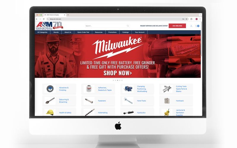 A&M Industrial exceeds one million products on shopping site