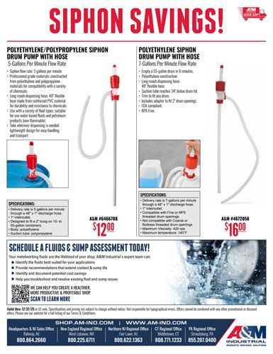 Siphon sale