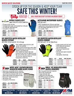 winter safety and PPE sale