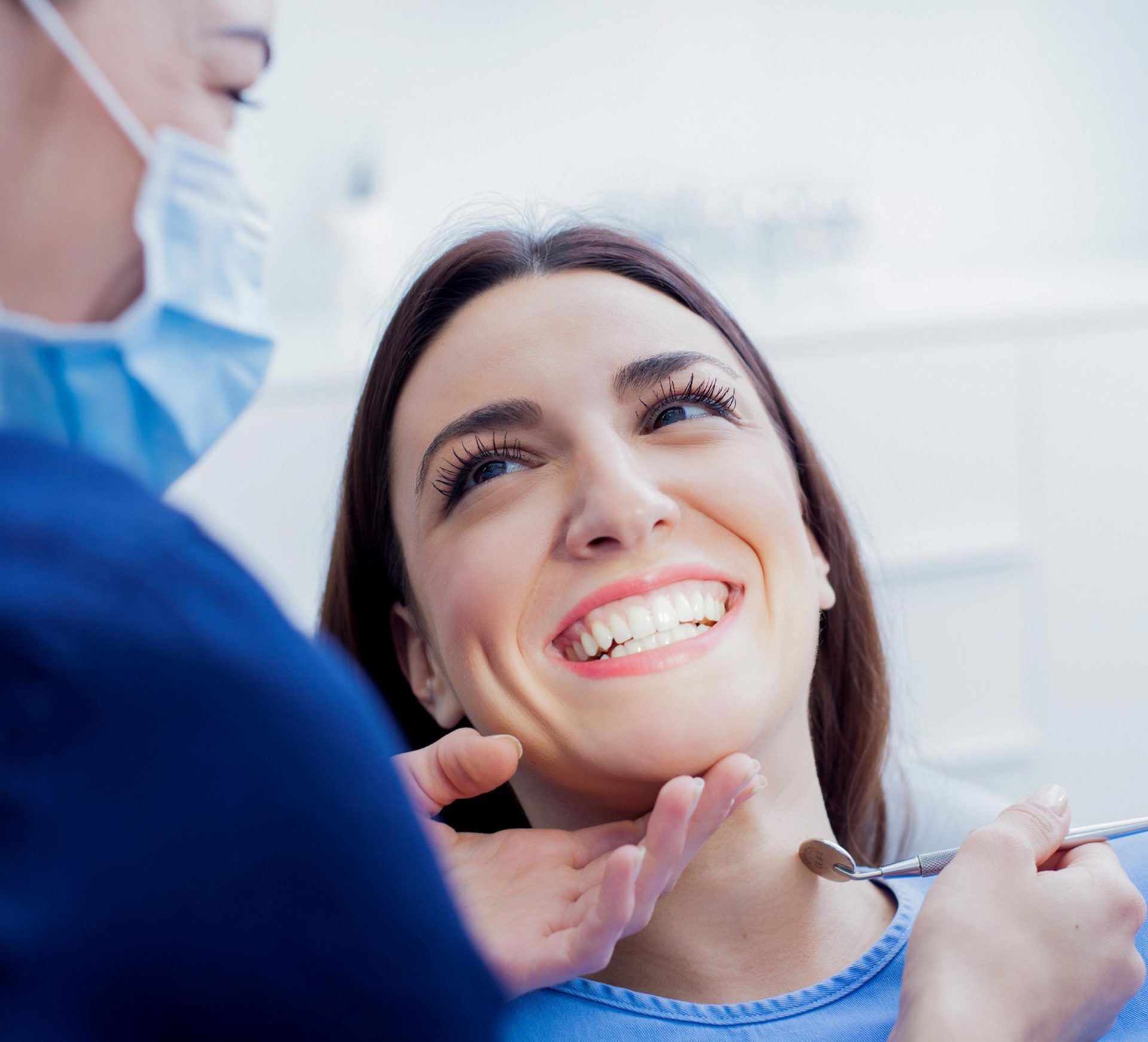 Medical — Dentist Examining a Patient Teeth in New Port Richey, FL