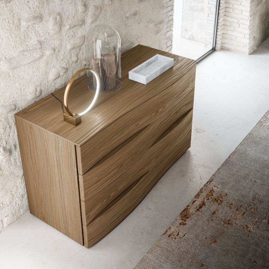 cassettiera in legno