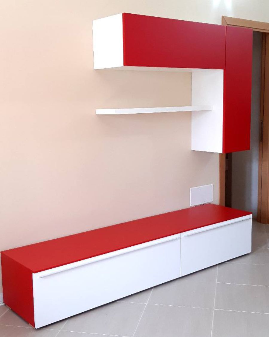 mobile su misura per zona giorno