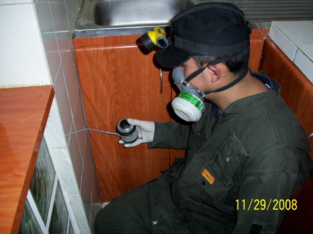 fumigación y control de plagas en Bogotá