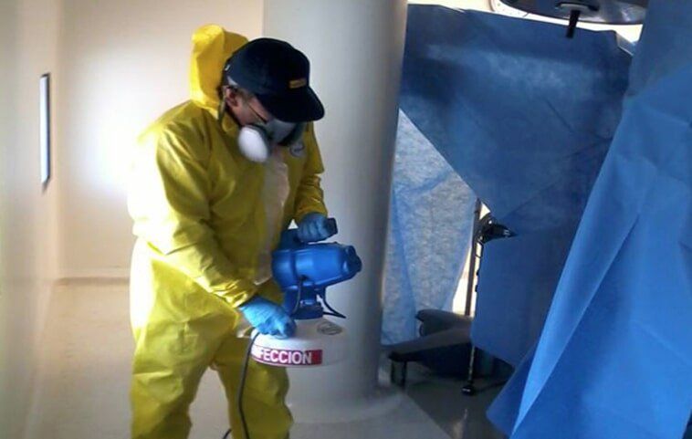 Bug Off Fumiclean desinfección