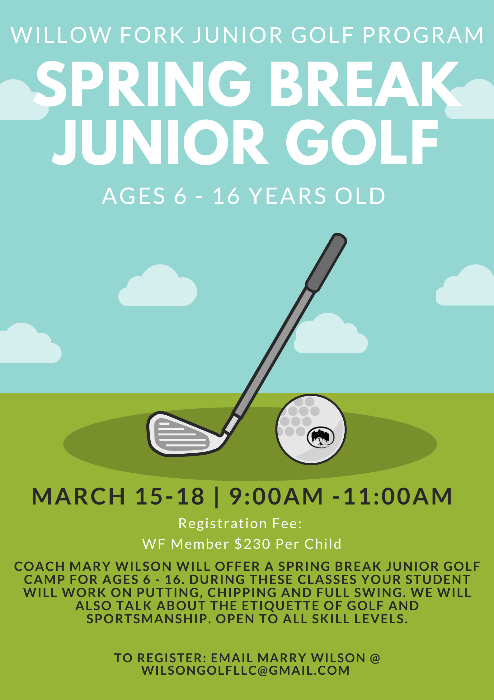 Junior Golf | Willow Fork Country Club | Katy, TX