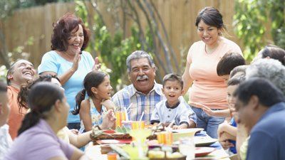 Family Based Immigration — Happy Hispanic Family in Nashville, TN