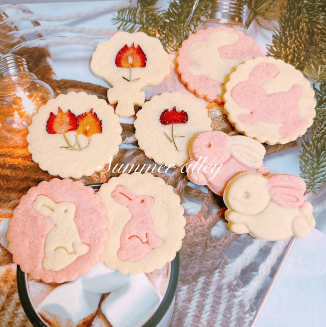 萌兔花花餅乾禮盒