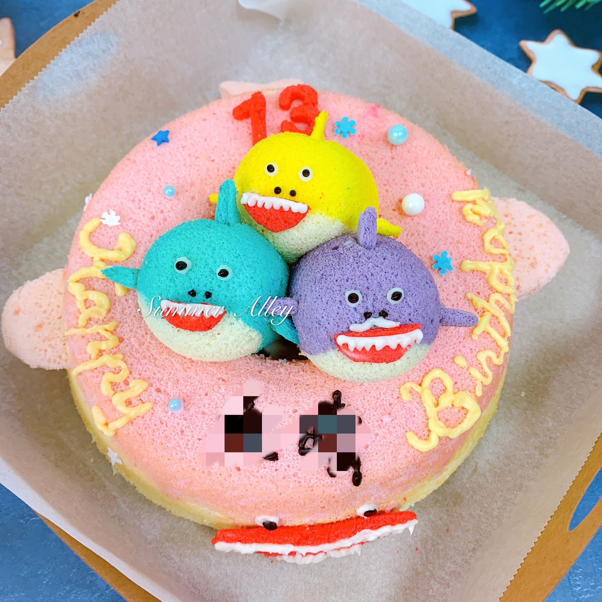 經典造型純戚風蛋糕