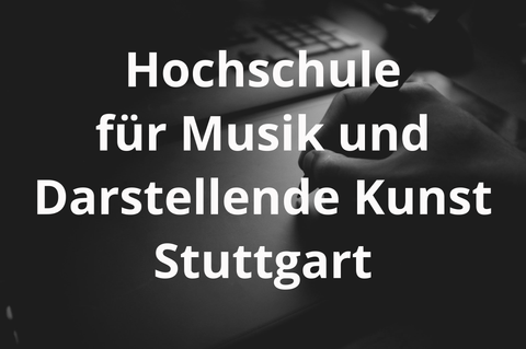HMDK Hochschule Musik Stuttgart Musikhochschule Richard Wagner Verband Stuttgart RWV
