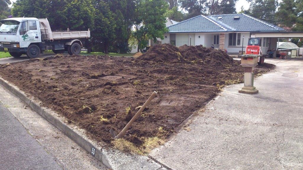 Construction Area — Mt Riverview, NSW ¬¬— Eternal Landscapes