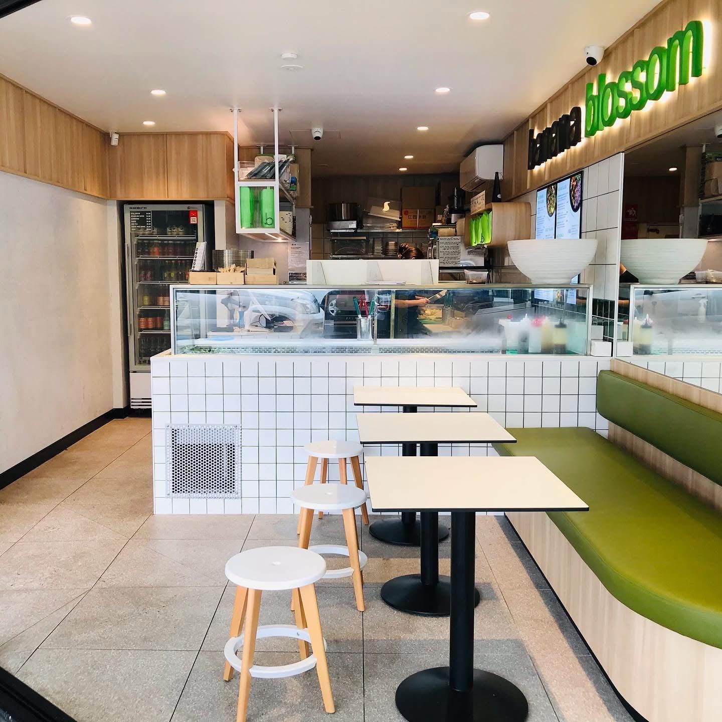 A Restaurant With Tables And Stools — Nyon Shopfitters in Morisset, NSW