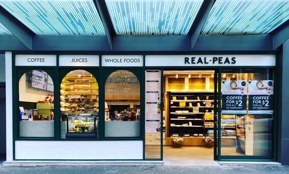 An Undercover Store Front With A Sign That Says