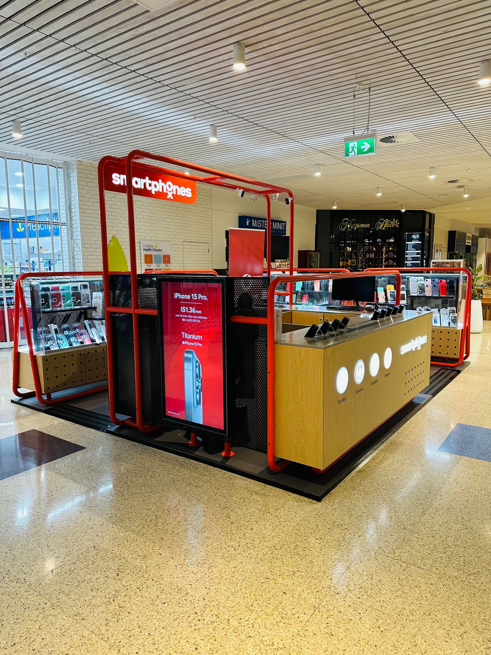 A Smartphones Pop-Up Shop in the Middle of a Mall — Nyon Shopfitters in Morisset, NSW