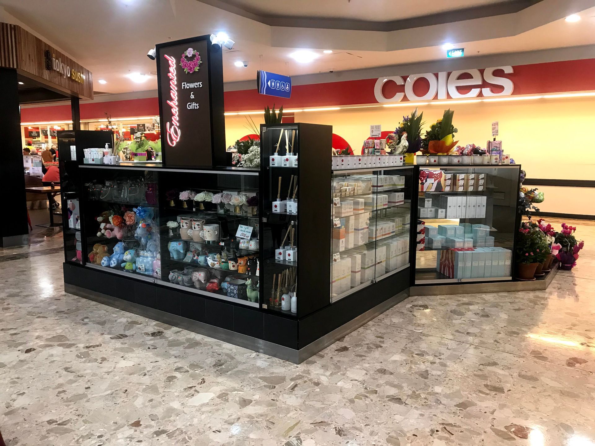 A Pop-Up Shop in Front of a Coles Store — Nyon Shopfitters in Morisset, NSW