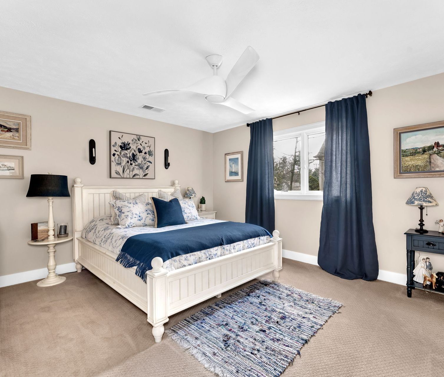 light-filled guest suite in Grandville, MI basement